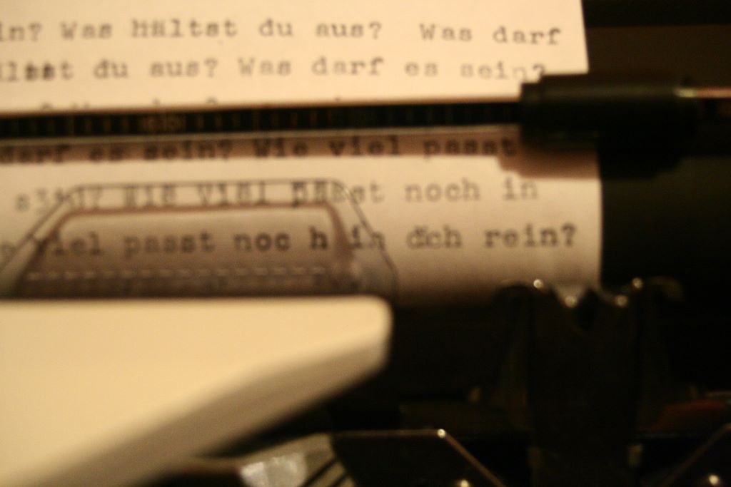 Die paar Zeichen
